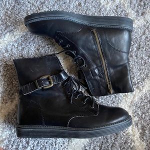 NEW Black Combat Boots